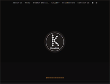 Tablet Screenshot of kavacafe.com.au